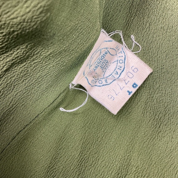 Vintage 1950s/60s Tailorbrooke blue and green plaid fully lined wool jacket - Picture 3 of 6